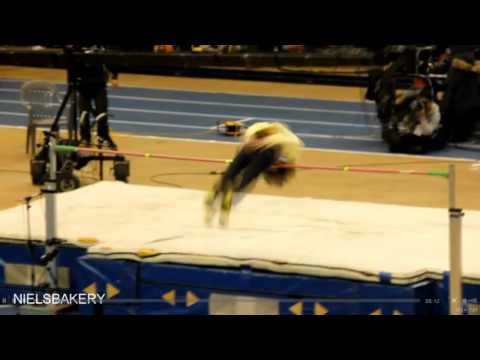 Fancam 120108 niel high jump @ idol athletics championship