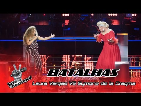 Laura Vargas VS Symone de la Dragma - " Goldeneye" | Batalhas | The Voice Portugal