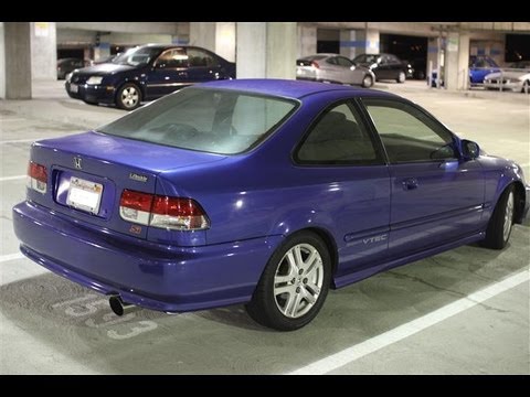 2000 Honda Civic Si - EM1 Greddy Momo Enkei AEM Sony Mods