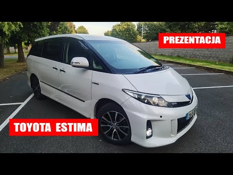 Toyota Estima hybrid - 8 miejscowy minivan z Japonii