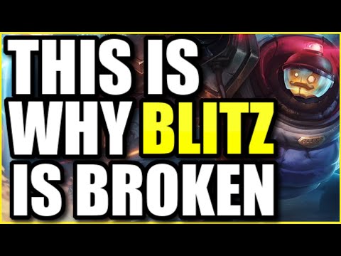 (HIGH ELO) THIS IS WHY BLITZCRANK IS THE #1 SUPPORT IN SEASON 10! FREE WINS IN EVERY ELO!