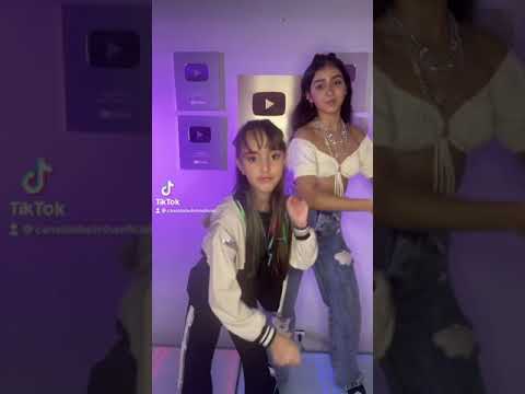 CANAL DA BELINHA DANÇANDO TIK TOK COM A BECA BARRETO @BecaBarreto #shorts
