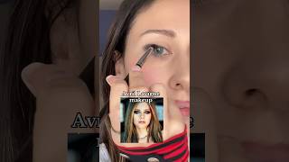 Avril Lavigne makeup🖤 #avrillavigne #truccoocchi #makeuptutorial #smokeyeye #smokeyeyemakeup