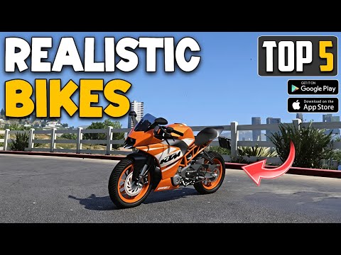 TOP 5 REALISTIC BIKE DRIVING GAMES FOR ANDROID 2025! BEST BIKE DRIVING GAMES FOR ANDROID OPEN WORLD