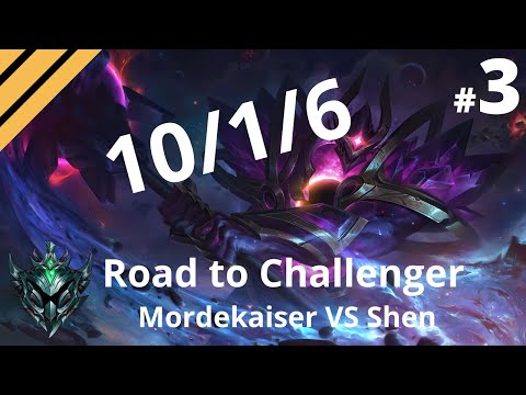 MORDEKAISER HARD CARRY! Road to Challenger #3