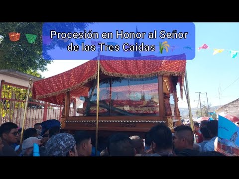 Santa María Ixcatlán 2024 | Procesión en Honor al Señor de las Tres Caídas | Cuarto Viernes