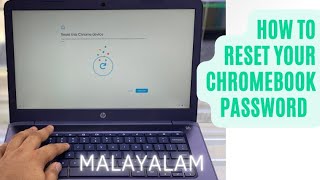 how to reset chromebook without password / for free  100% working / malayalam