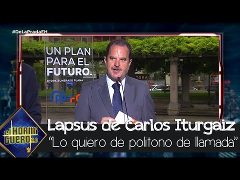 El lapsus de Carlos Iturgaiz que Pablo Motos se quiere poner como politono - El Hormiguero 3.0