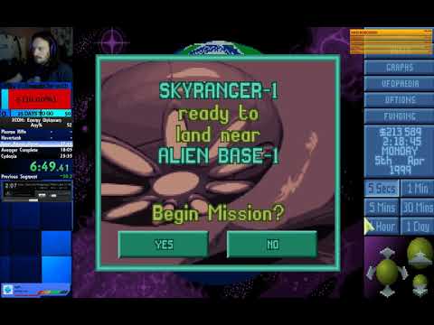 X-com - UFO Enemy Unknown Speedrun [18:26]