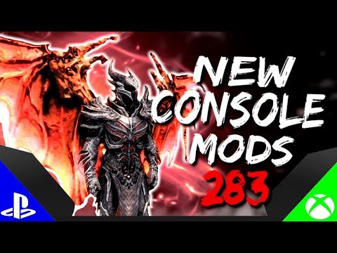 Skyrim Special Edition: ▶️5 BRAND NEW CONSOLE MODS◀️ #283 (PS4/XB1/PC)