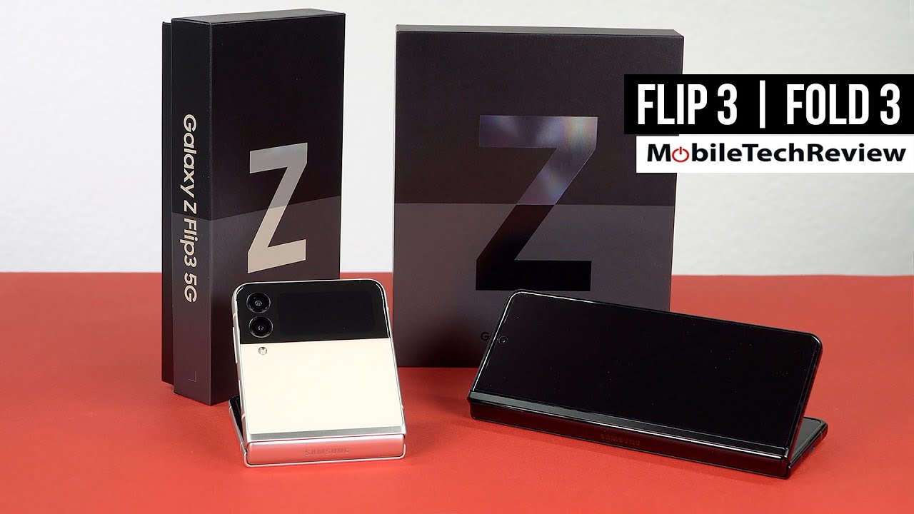 Samsung Galaxy Z Fold 3 and Z Flip 3 First Look Review
