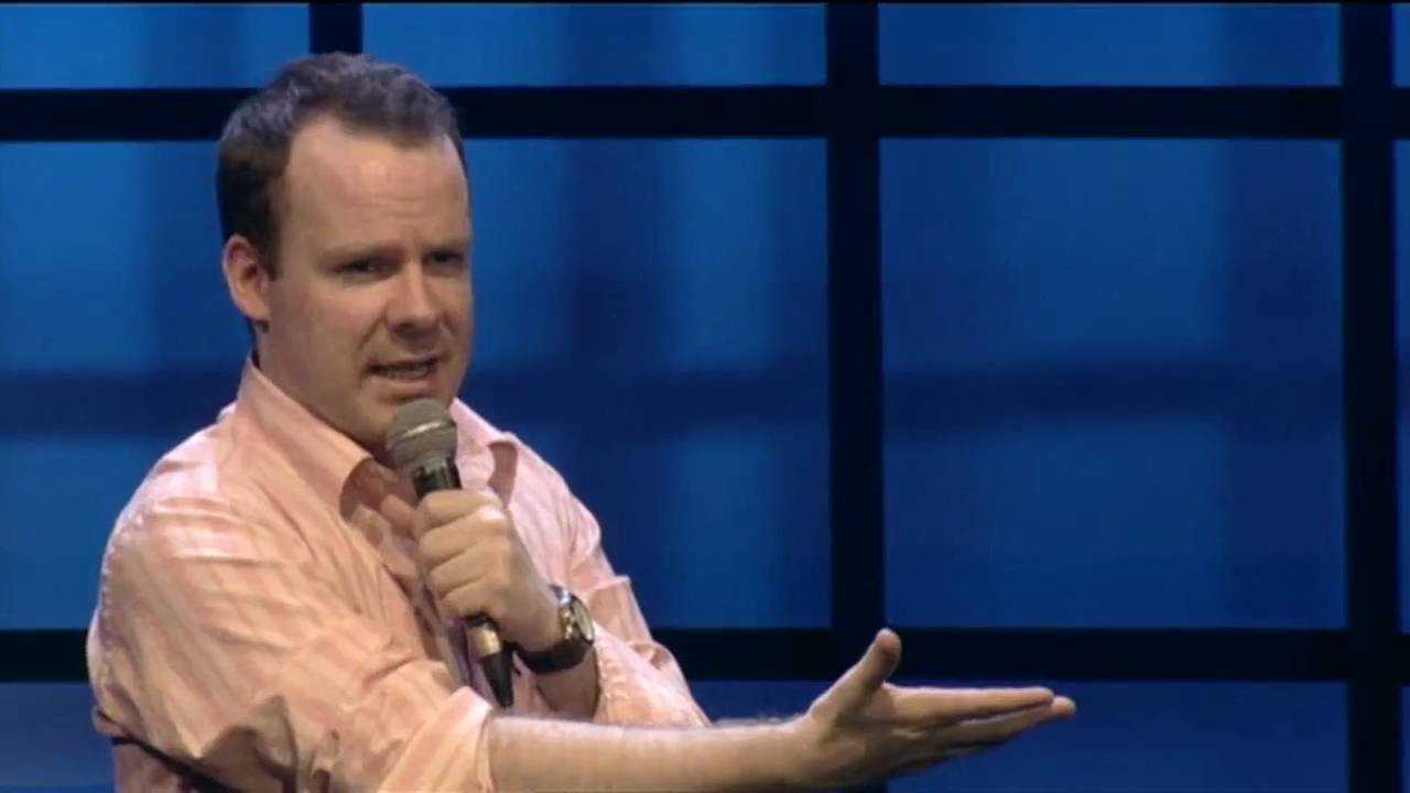 Playing football in school - Neil Delamere No Message Live DVD