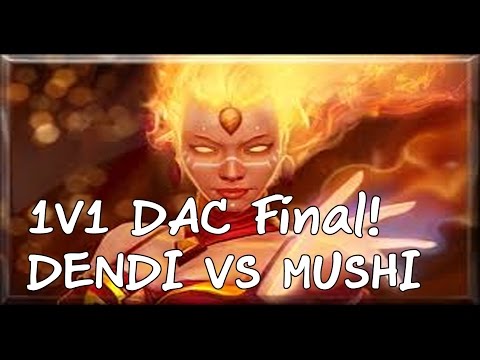 1V1 DAC Final! Dendi vs Mushi ( Mushi Gameplay ) Game 2