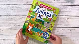 Kniha plná samolepek - Zvířata