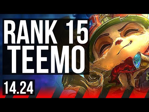 TEEMO vs JAYCE (TOP) | Rank 15 Teemo | KR Master | 14.24