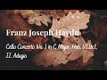 Franz Joseph Haydn - Cello Concerto No. 1 in C Major, Hob. VIIb:1, II. Adagio