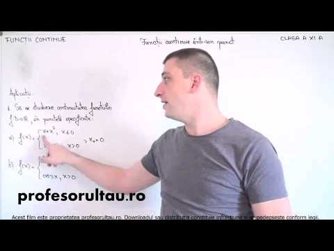 23   cls11   Limite de functii   functii continue intr un punct   aplicatii   partea 2