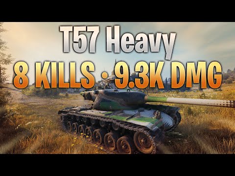 T57 Heavy - Dominating (8 Kills - 9.3k Dmg)