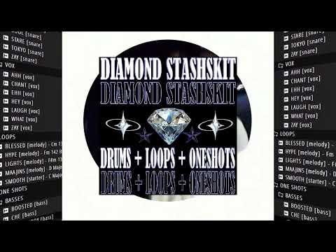 [FREE] REXV2 x SLAYR x CHE MULTI KIT (DRUMKIT, LOOPKIT, ONESHOT KIT) - "DIAMOND STASHKIT" 2026