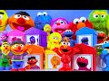 18 Satisfying Unboxing Minutes Of SESAME STREET TOYS Small Character Figures Collection