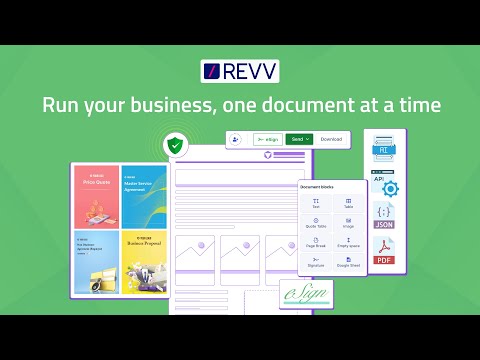 Revv, your intelligent partner for business paperwork