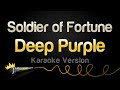 Deep Purple Soldier Of Fortune Karaoke Version