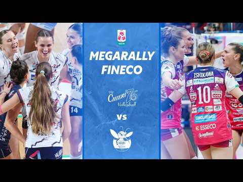 MEGARALLY FINECO: Chieri - Novara | Game-2 Quarter Finals Serie A1 | LVF 25/26