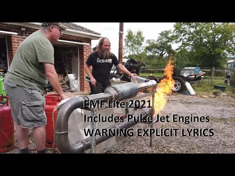 DuB-EnG: Pulse Jet Engine - Potato Cannon VS BBQ and more - EMF Lite 2021 - Some wonderful madness!