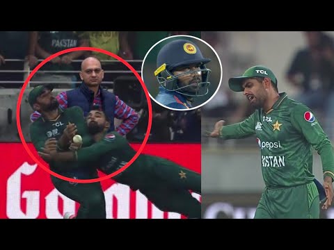 🔴 SL 58/5 to 170/6  Game on 🔥 Shadab khan Dropped catch | Pakistan vs Sri Lanka Final Asia cup 2022