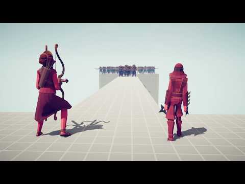 RAPID FIRE SENSEI & ARTEMIS BRIDGE LAST STAND - Totally Accurate Battle Simulator TABS