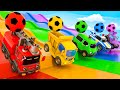 Baby Shark Wheels On The Bus Song Soccer Ball Shaped Wheels Baby Nursery Rhymes Kids Songs