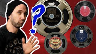 Video thumbnail for Who's the KING of Metal GUITAR SPEAKERS? (win an EMINENCE speaker!) by Kohle Audio Kult