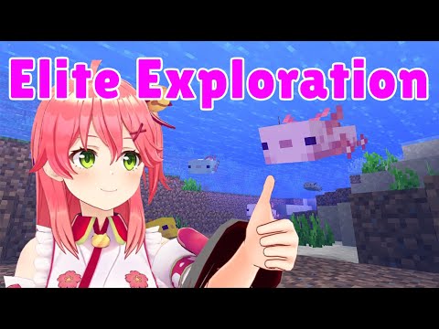 Craftarc - Miko explores the new Minecraft update【Hololive / Eng Sub】
