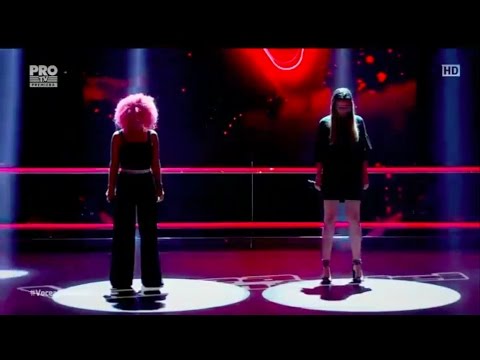 Adelina Borsa vs Maria Eliza Avramescu (Ain't No Mountain High Enough) - Vocea Romania 2016