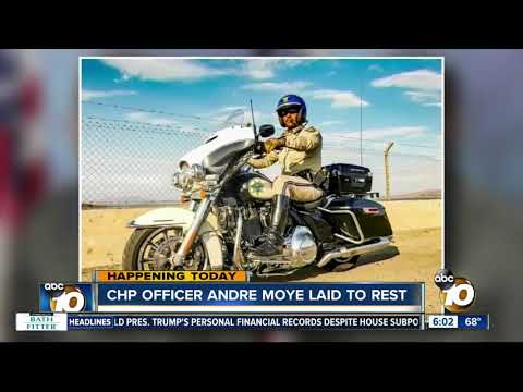 Fallen CHP officer to be laid to rest in public service