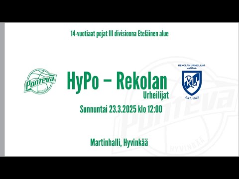 MU14: HyPo - Rekolan Urheilijat White