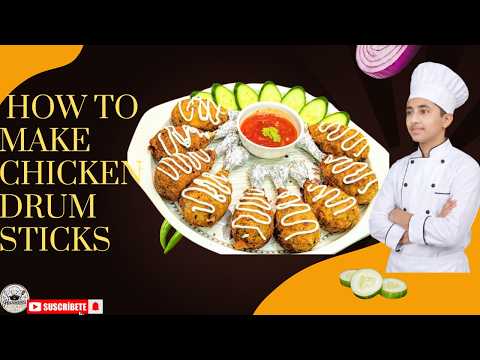 How To Make Chicken Drumsticks Juicy, Spicy & Full Of Flavor! (English Sub)@HussainKitchenDiaries