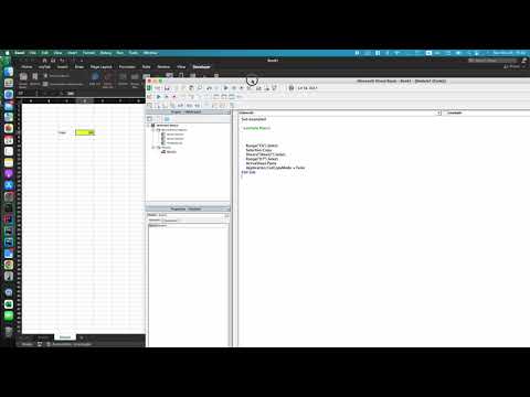 Excel VBA Record Macro