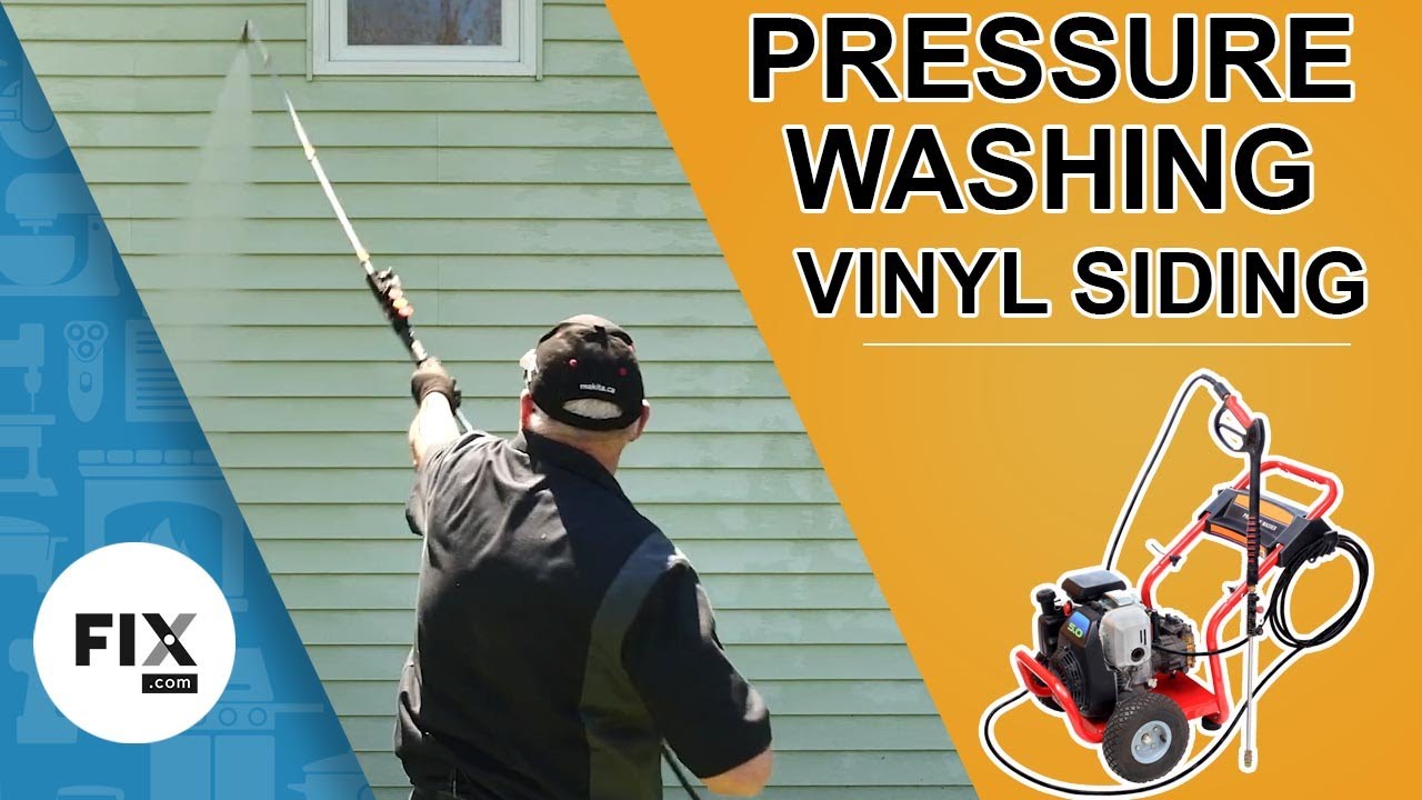 How to Pressure Wash Vinyl Siding