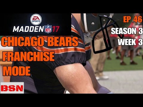 Madden 17 Bears Franchise Mode (S3, W3) (vs Lions) Episode 46