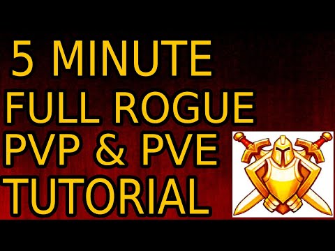 5 Minute Sub Rogue PvP & PvE Tutorial | Best tutorial and fastest one you will find.