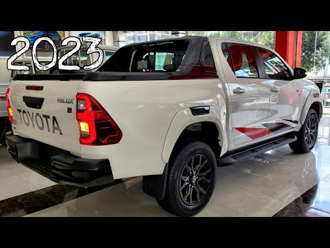 Just arrived 😍 2023 Toyota HiLux truck  “ GR-Sport “ V6 “ with price “