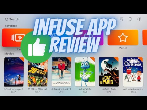 The Best Media Streaming App? | Infuse App for Apple TV Review 4K UHD HDR Local Media Player