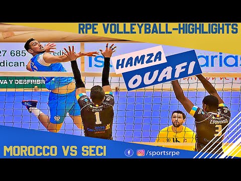Best VolleyBall Opposites | Hamza OUAFI | Best Volleyball Actions (HD)