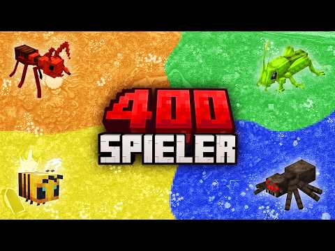 400 Spieler simulieren Insekten Völker in Minecraft!