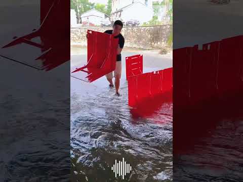 the inventor of the L-shaped flood barrier is truly a genius