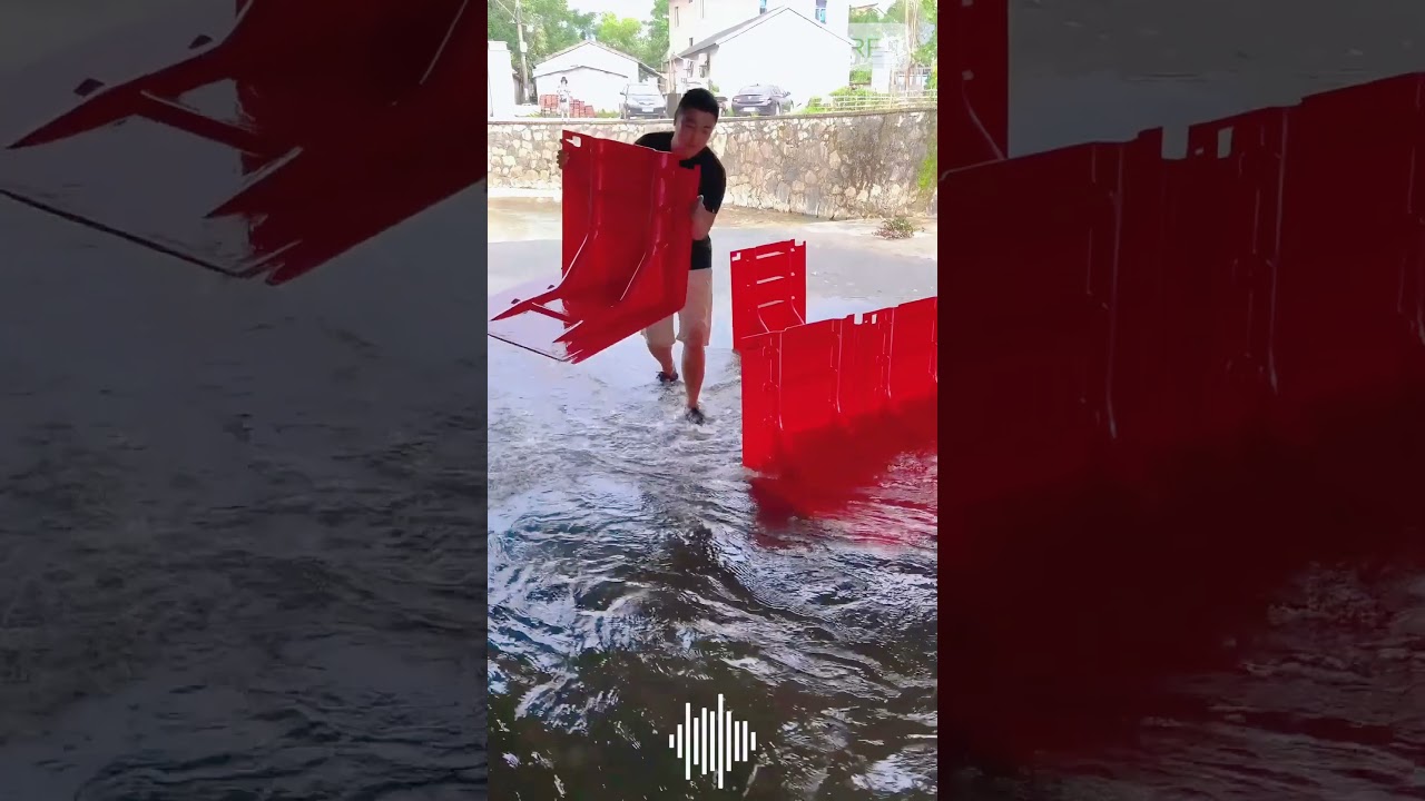 the inventor of the L-shaped flood barrier is truly a genius