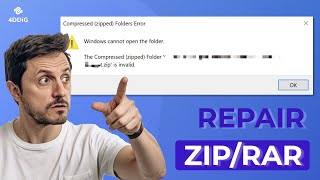 [4 Ways] How to Repair Corrupted or Damaged ZIP, WinRAR, Archive Files | Repair Corrupted Archive