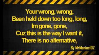 Tina Sugandh-No Alternative Lyrics