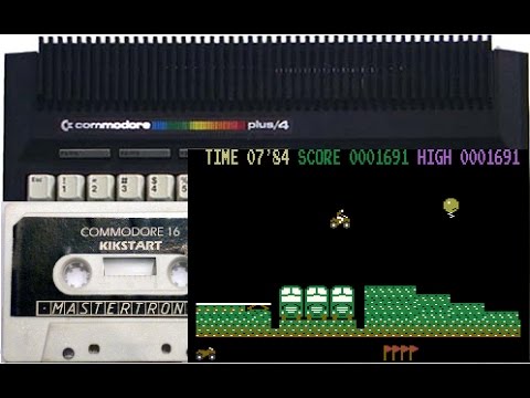 Commodore plus/4: konwersja .tap na taśmę, Kikstart